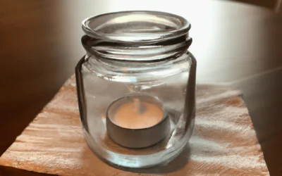 Can You Put A Candle In A Glass Jar?