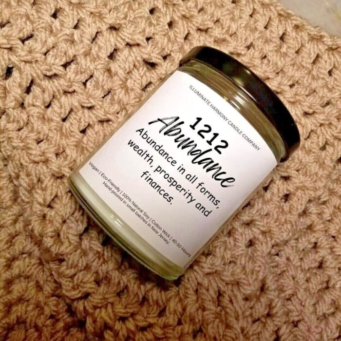 1212 Angel Number Candle |Law of Attraction | Repeating Numbers Candle | Numerology Candle |Manifestation Candle |Mystical Candle |Spiritual - Image 2