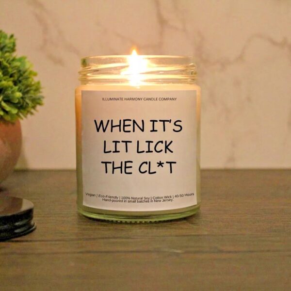 Anniversary Gift | Funny Boyfriend Or Girlfriend Candle Gift | Eco-Friendly 7oz Joke Candle For Him Or Her | Birthday Gift | Novelty Present