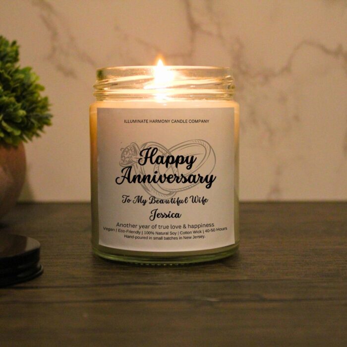 Anniversary Candle | Romance Candles | Anniversary Gift | Gift for Wife | Christmas Gift | Gift For Her | Holiday Gift | Wife Gifts - Image 2