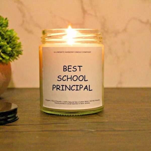 Best School Principal Candle | School Principal Gift | School Principal Gift Basket |Gifts To Get Your Principal |School Principal Gift Idea