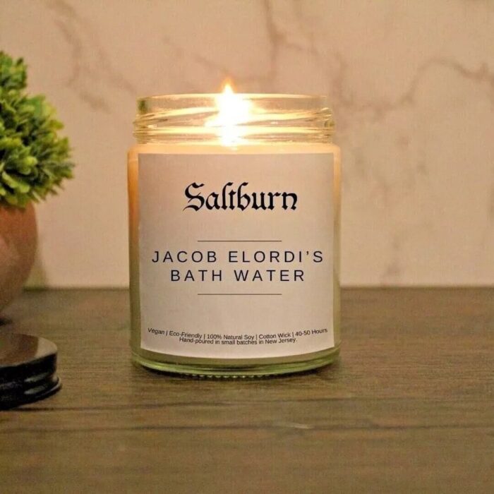 Jacob Elordis Bathwater Candle | Jacob Elordi's Bath Water | Funny Celebrity Candle | Gag Gift For Bestie | Best Friend Gift | Humor Candle - Image 2