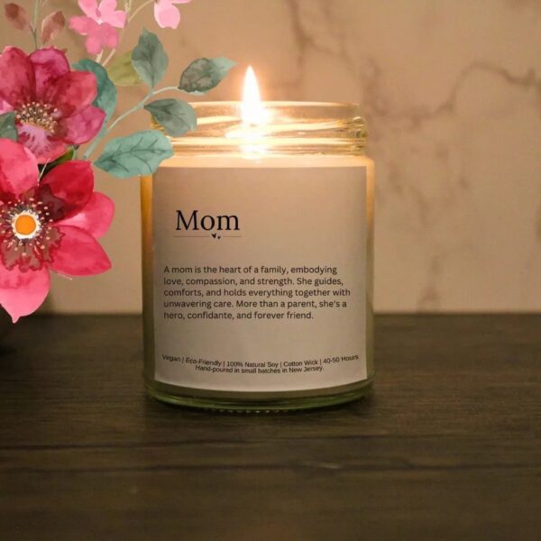 Mom Candle | Mothers Day Gift | Custom Mom Candle | Gift For Mom Definition Candle | Custom Mom Candle | Gift For Mom | Personalized Gift