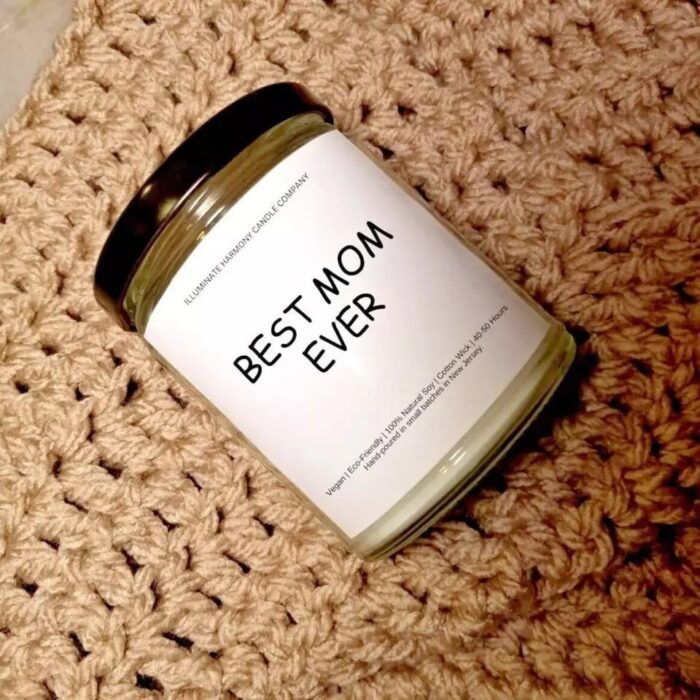 Best Mom Ever Candle | Mom Candles | Personalized Candle Gift | Birthday Gift | Funny Gift | Mom Gift | Gift For Her | Mother's Day Gift - Image 3