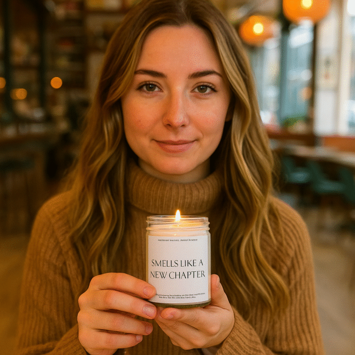 Funny Retirement Gift for Teacher, Coworker Leaving Gift, New Chapter Candle, Happy Retirement Gift for Mom, Dad, Nurse, Unique Soy Candle - Image 2