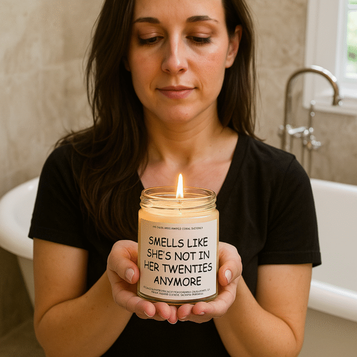 Funny 30th Birthday Gift for Her, Dirty Thirty Candle for Best Friend, Sentimental Sister Gift, Smells Like Not Her 20s, Gag Gift Idea - Image 4