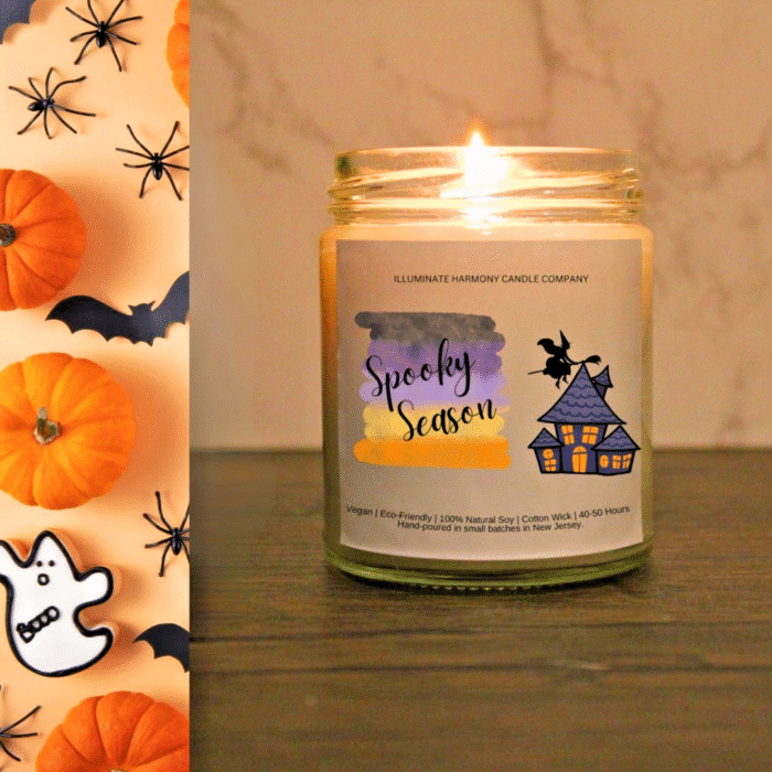Halloween Spooky Season Candle Funny Gift | Scented Fall Decor | Witchy Gothic - Image 2