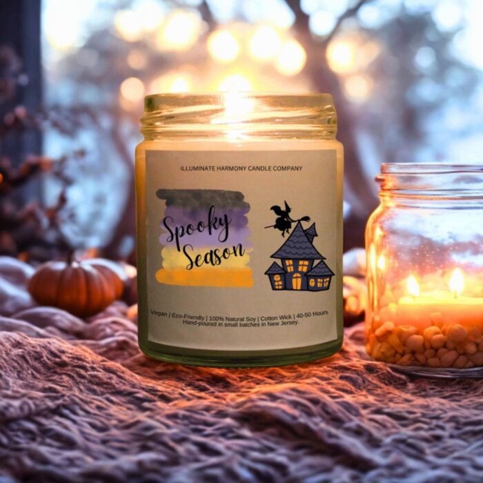 Halloween Spooky Season Candle Funny Gift | Scented Fall Decor | Witchy Gothic - Image 3