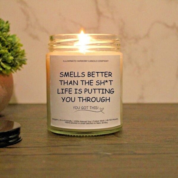 Smells Better Than The Sh*t That Life Is Putting You Through Candle |