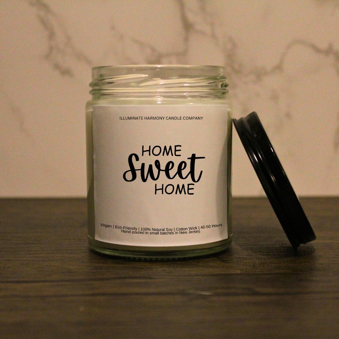 Home Sweet Home Scented Soy Candle | Cozy And Relaxing Aroma | 7oz | Perfect - Image 3
