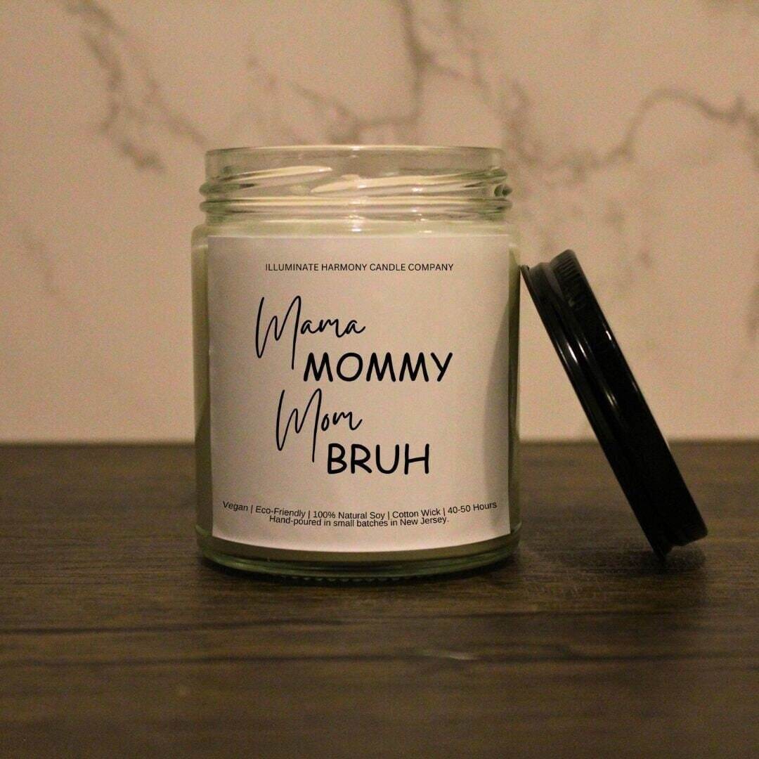 Mama, Mommy, Mom, Bruh Candle | Mother's Day Candles | Funny Mom Candles | - Image 3