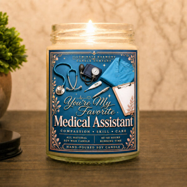 You're My Favorite Medical Assistant Candle | Funny Candles | Medical Assistant