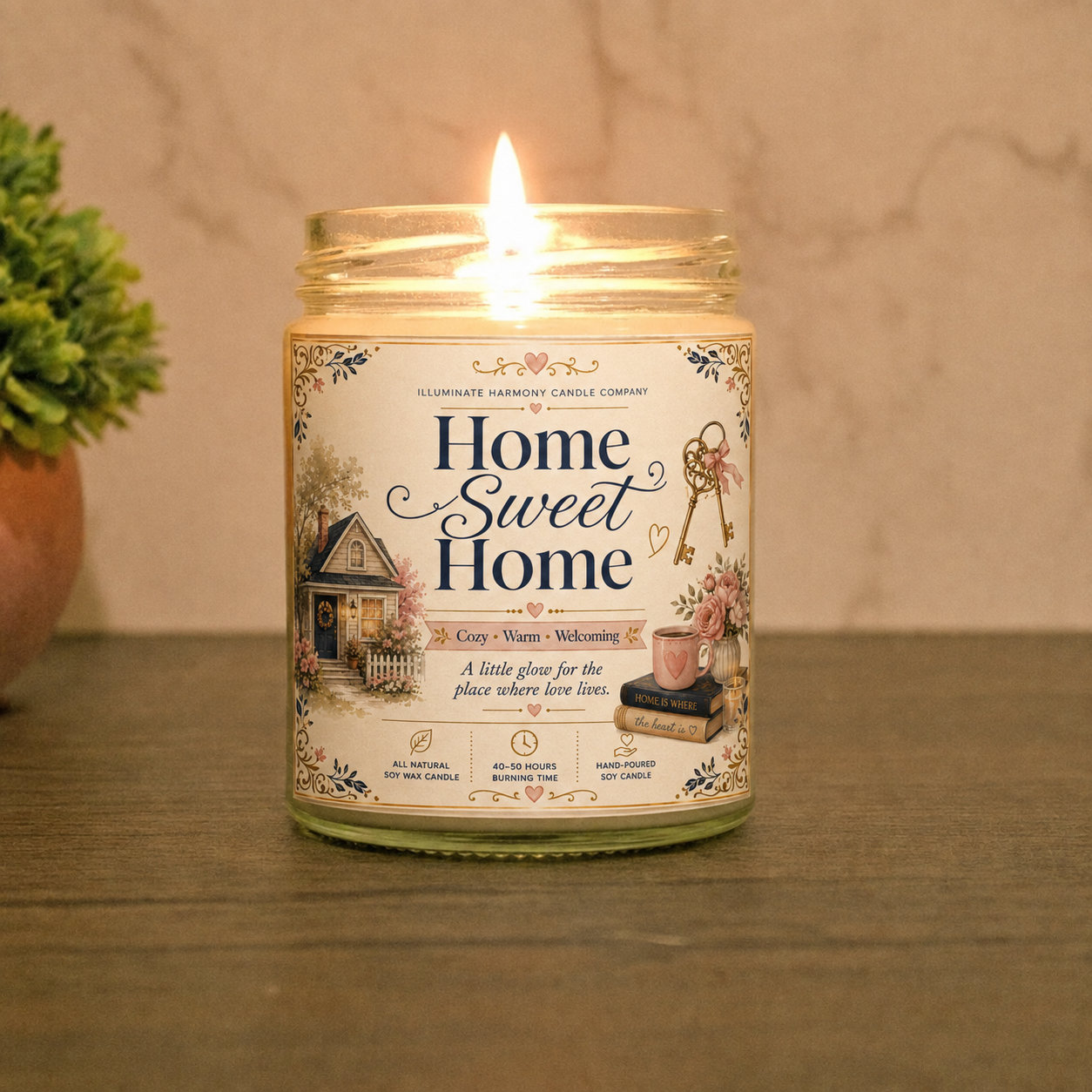 Home Sweet Home Candle | Holiday Gift | New Home Candle | New Home Gift | First