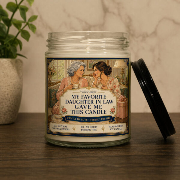 My Favorite Daughter In Law Gave Me This Candle | Funny Mother In Law Candle