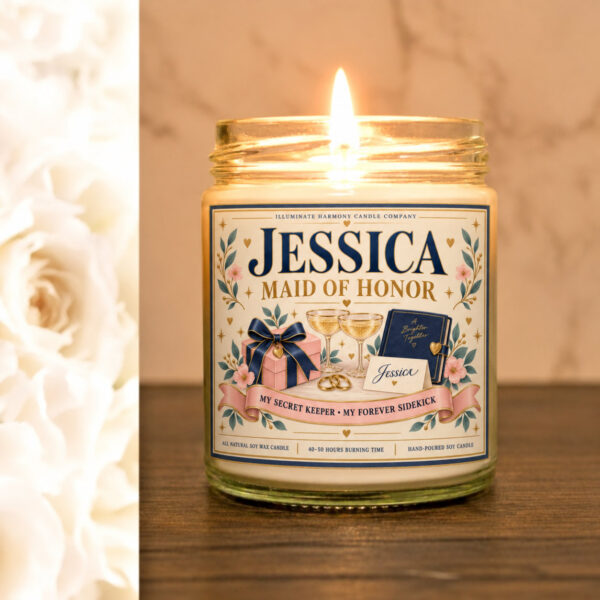 Personalized Maid Of Honor Wedding Gift