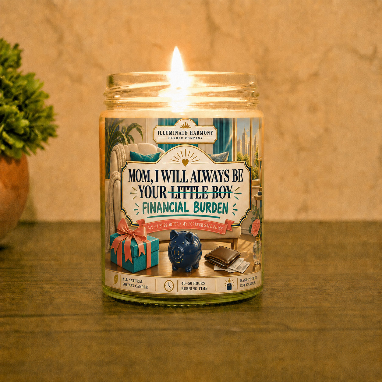 Mom I Will Always Be Your Little Boy AKA Your Financial Burden | Funny Mom Gift