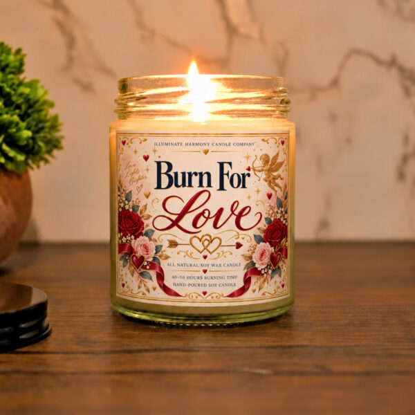 Burn For Love Candle | Dating Anniversaries Gift ideas | Gift Suggestions For