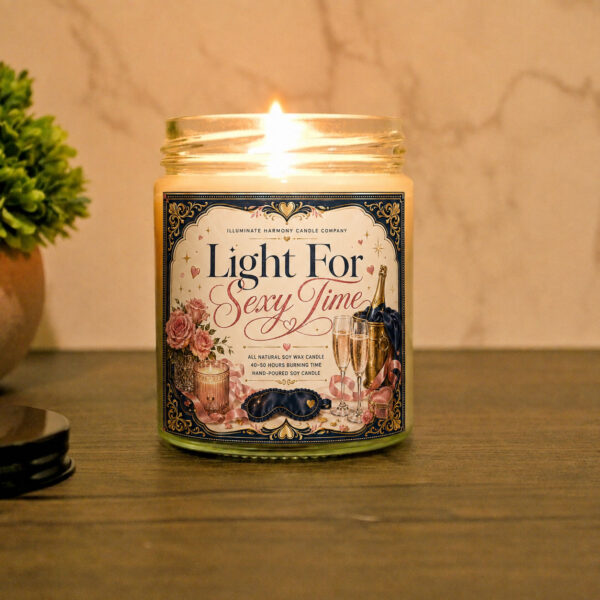 Light For Sexy Time Candle | Gift For Boyfriend | Gifts For Wife | Gift For