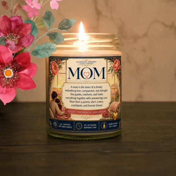 Mom Candle | Mothers Day Gift | Custom Mom Candle | Gift For Mom Definition