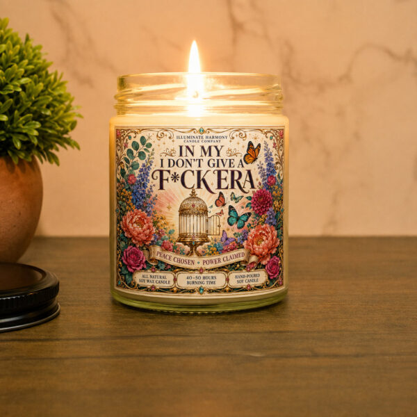 In My I Don't Give A F*ck Era Candle | Funny | Humorous | Adult Best Friend Gag