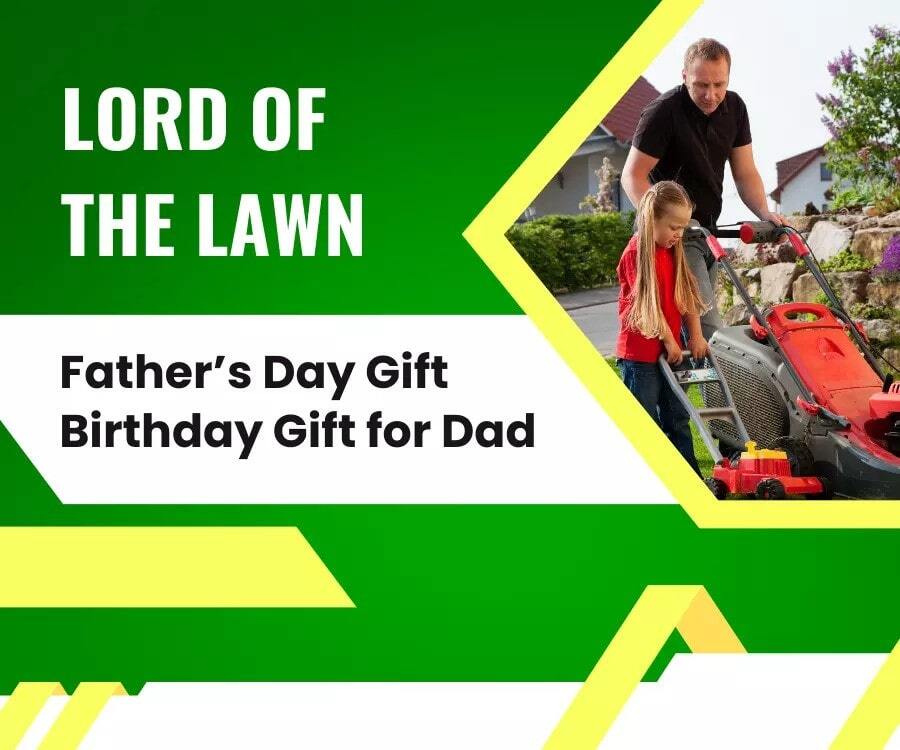 Lord Of The Lawn Candle Father's Day Gift ideas Funny Birthday Gift For Dad - Image 2